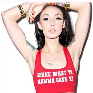 Shake What Ya Mama Gave Ya Sports Bra